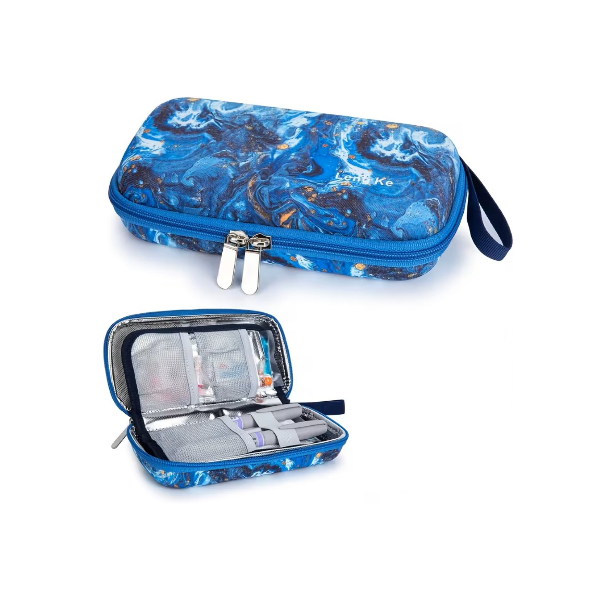 Insulin Travel Case – Double Hardshell Cooler by Leng Ke