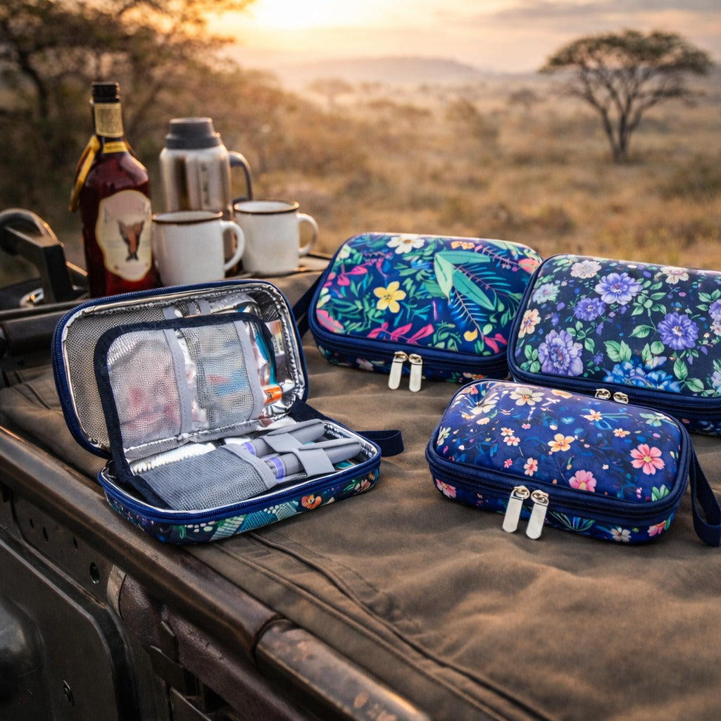 Insulin Travel Case – Double Hardshell Cooler by Leng Ke